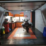 Ensemble orange - Garage moto
